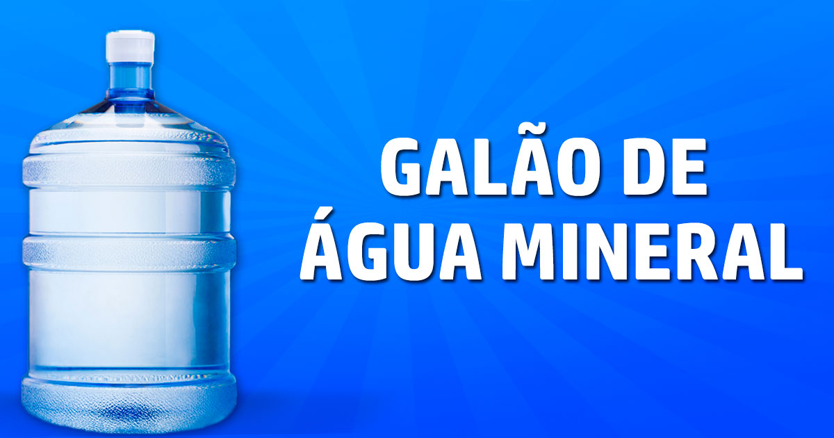 Galão de Água de mineral  Alambari